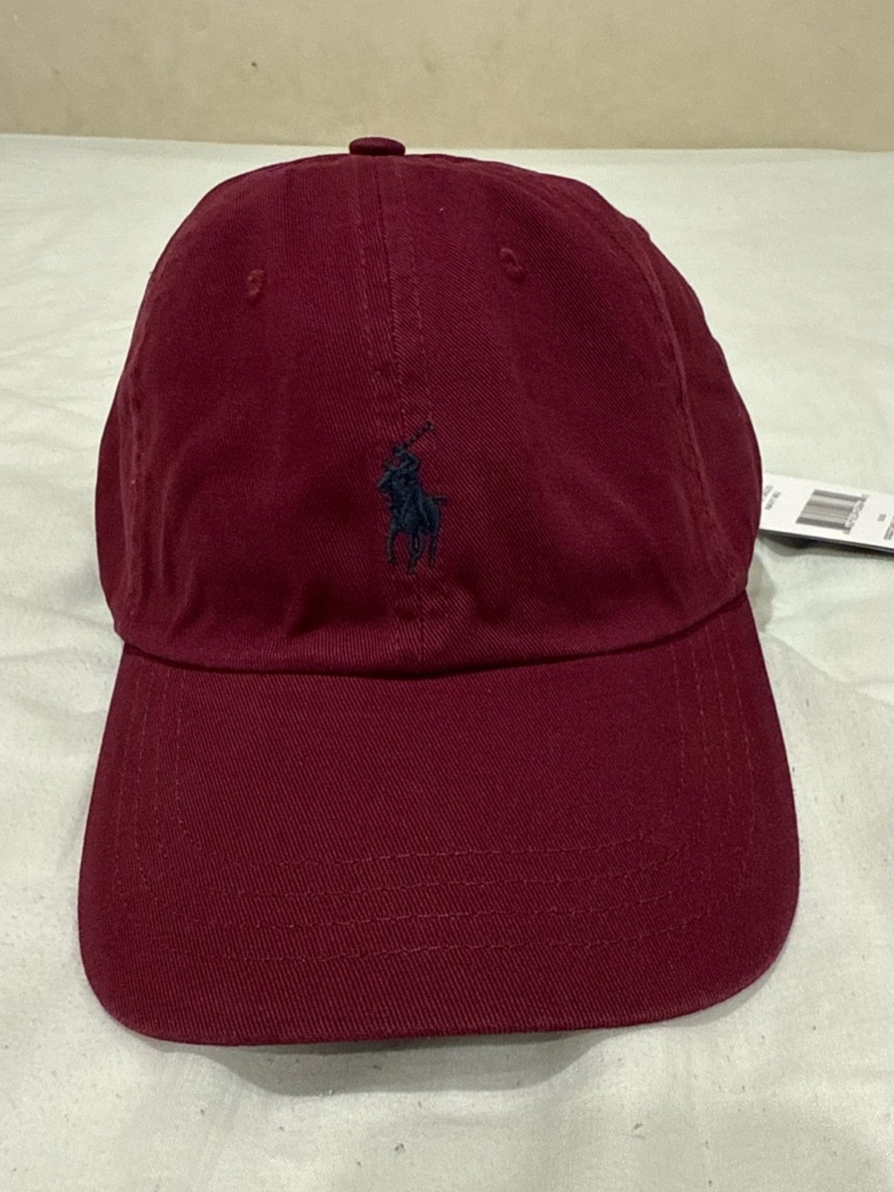 Polo by Ralph Lauren Burgundy Classic Embroidered Baseball Cap